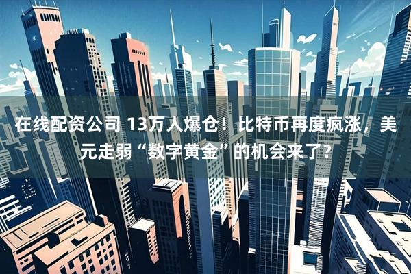 在线配资公司 13万人爆仓！比特币再度疯涨，美元走弱“数字黄金”的机会来了？